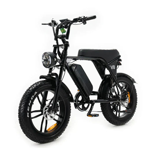 V8 Max 3.0 500 WATT + Achterzitje + Voetsteuntjes + Alarm